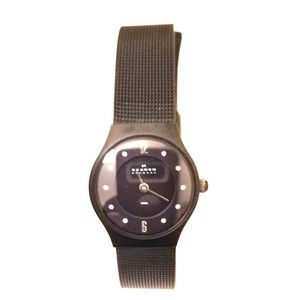 Skagen Freja Black Steel-Mesh
